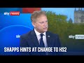 HS2: Grant Shapps hints at change to northern leg
