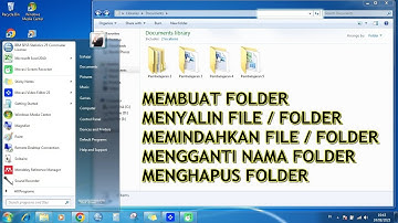 MEMBUAT FOLDER | MENYALIN FOLDER | MEMINDAH FOLDER | MENGHAPUS FOLDER | MENGGANTI FOLDER