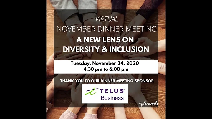 Virtual November 2020 Dinner Meeting