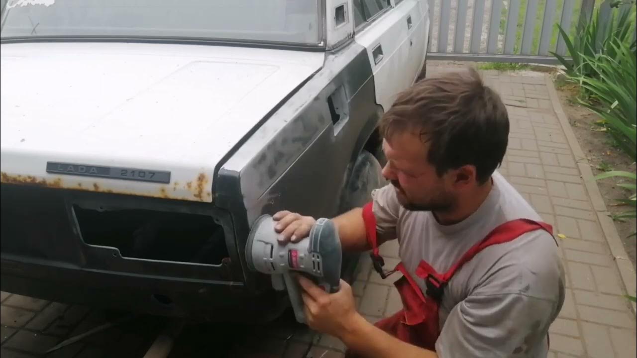 замена фартука ваз 2107