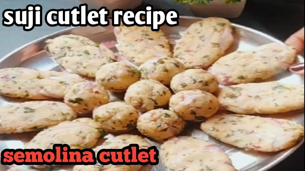 सूजी प्याज कटलेट रेसिपी | breakfast recipe | food andflavours | RMKitchen| brishti home Kitchen