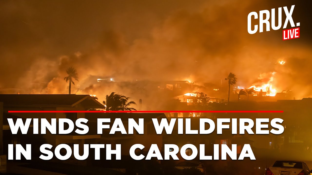 South Carolina Fire LIVE | State Of Emergency Declared As Wildfires ...