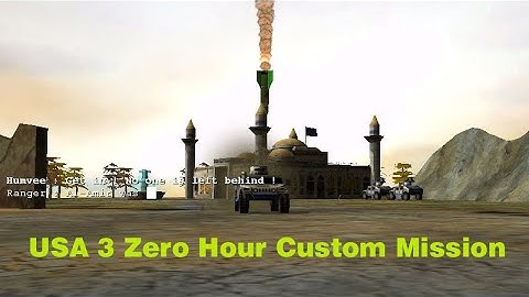 CnC Zero Hour Mission - USA 3 Custom Mission (Harder)