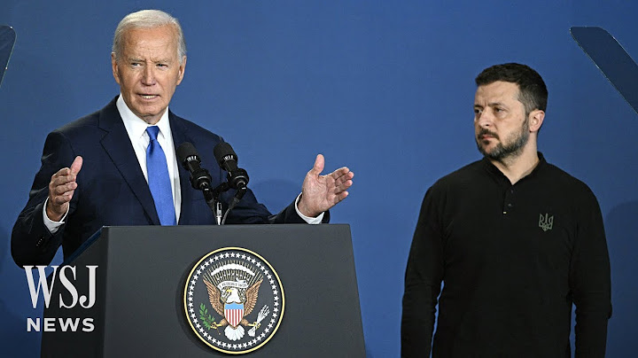 Biden Accidentally Introduces Ukraine’s Zelensky as ‘President Putin’ | WSJ News
