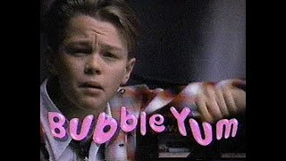 1990 Leonardo Dicaprio For Bubble Yum Tv Commercial