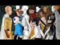 Saitama fight all vs scp 096 sans cartoon cat huggy wuggy jason michael freddy itchuckyjeff