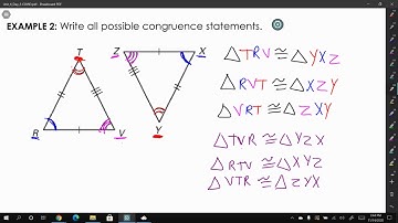 Geometry Unit 4 day 2: Congruent Figures