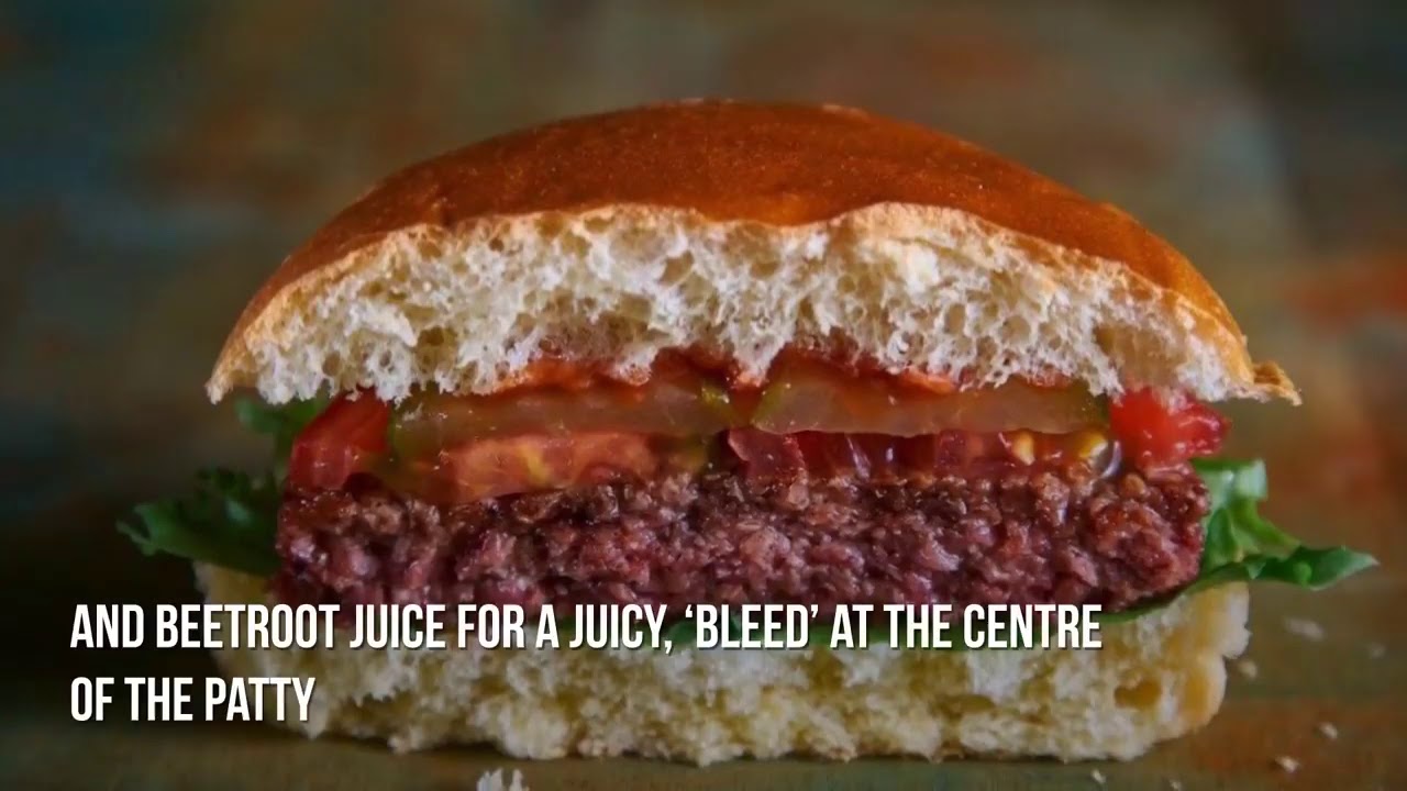 The Very First Vegan 'Bleeding' B12 Burger Arrives in the UK-