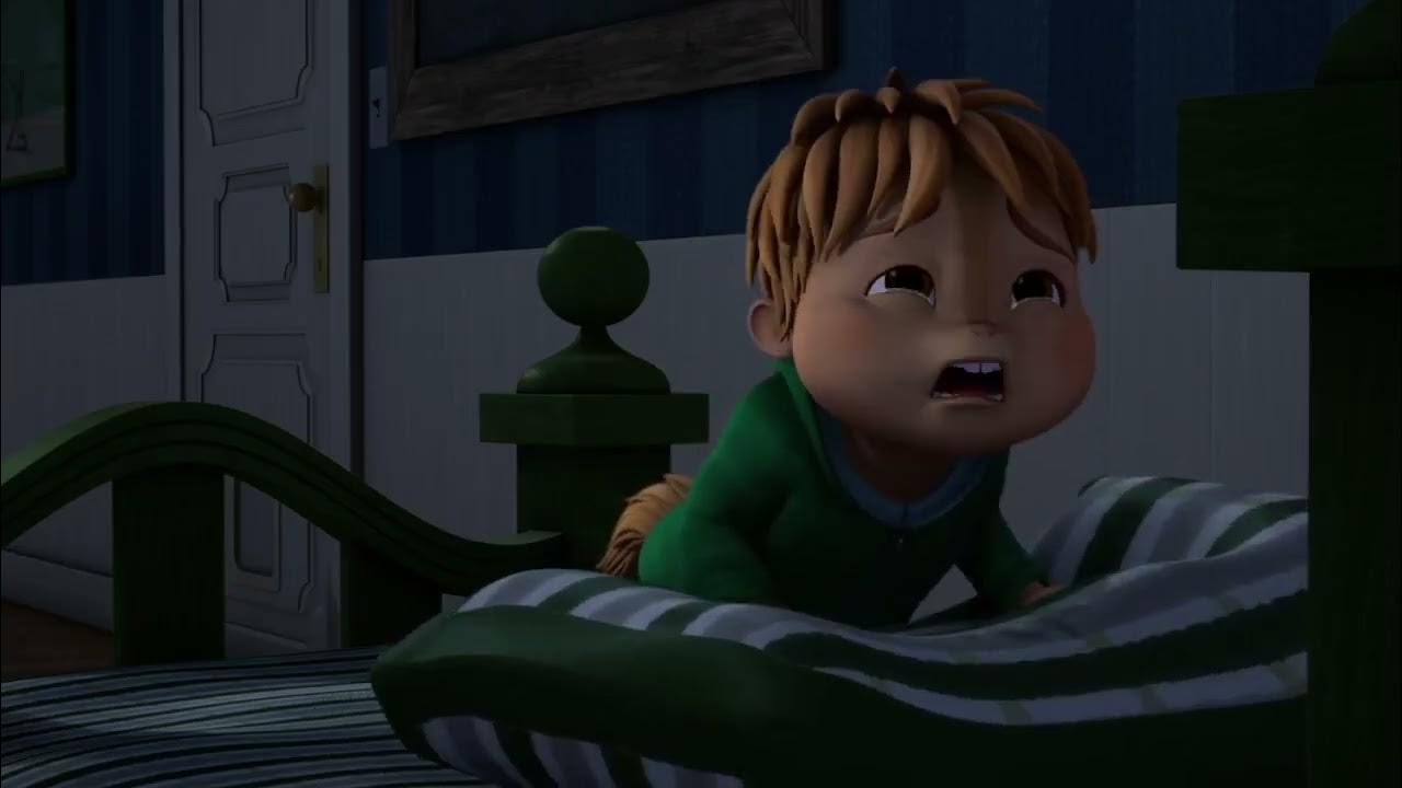 theodore crying because alvin painted his drums red (alvinnn and the