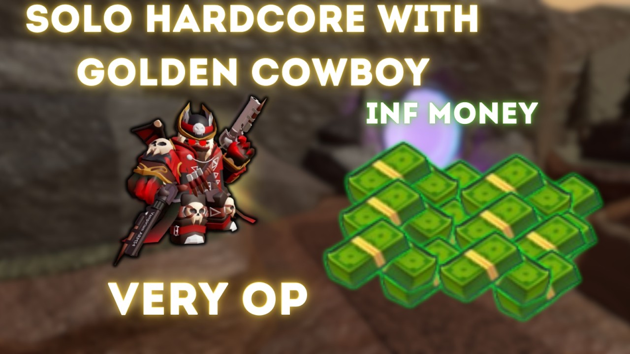solo hardcore with op golden cowboy