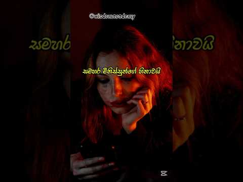 කතාව හරි නම් කමෙන්ට් කරන්න 🎯💯 | sinhala wadan | adara wadan | whatsapp | sad #wadan #sinhala #sad