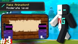 Create Minecraft Rolling Map Animation On Mobile 📱 (Moderate Level)