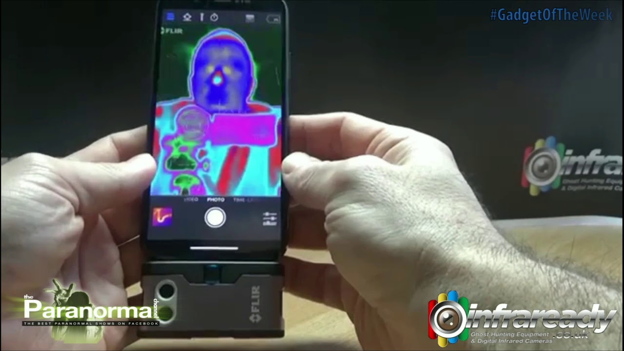 Ghost hunting thermal camera YouTube