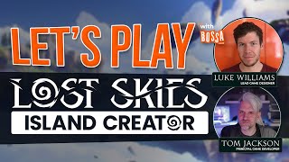 Lets Play Lost Skies: Island Creator with Luke and Tom! Part 1 Stream VOD #BossaPlays #lostskies