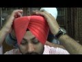 Tying morni pagg in detail turban the crown of singh