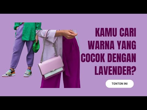 Video: Warna apa yang dipadankan dengan ungu?