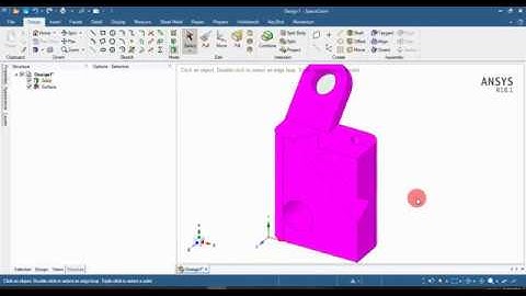 ANSYS SPACECLAIM TRAINING TUTORIAL 40