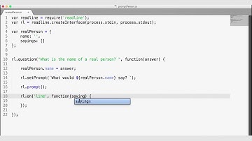 12   NODE JS, USING READLINE