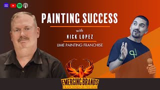 Nick Lopez Painting Success with Lime.