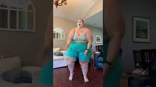 BEAUTIFUL CURVY MODEL DANCE ❤️ Hot Bbw Model Dance ❤️#bbwmodel #curvymodel #plussizemodel #hotmodel