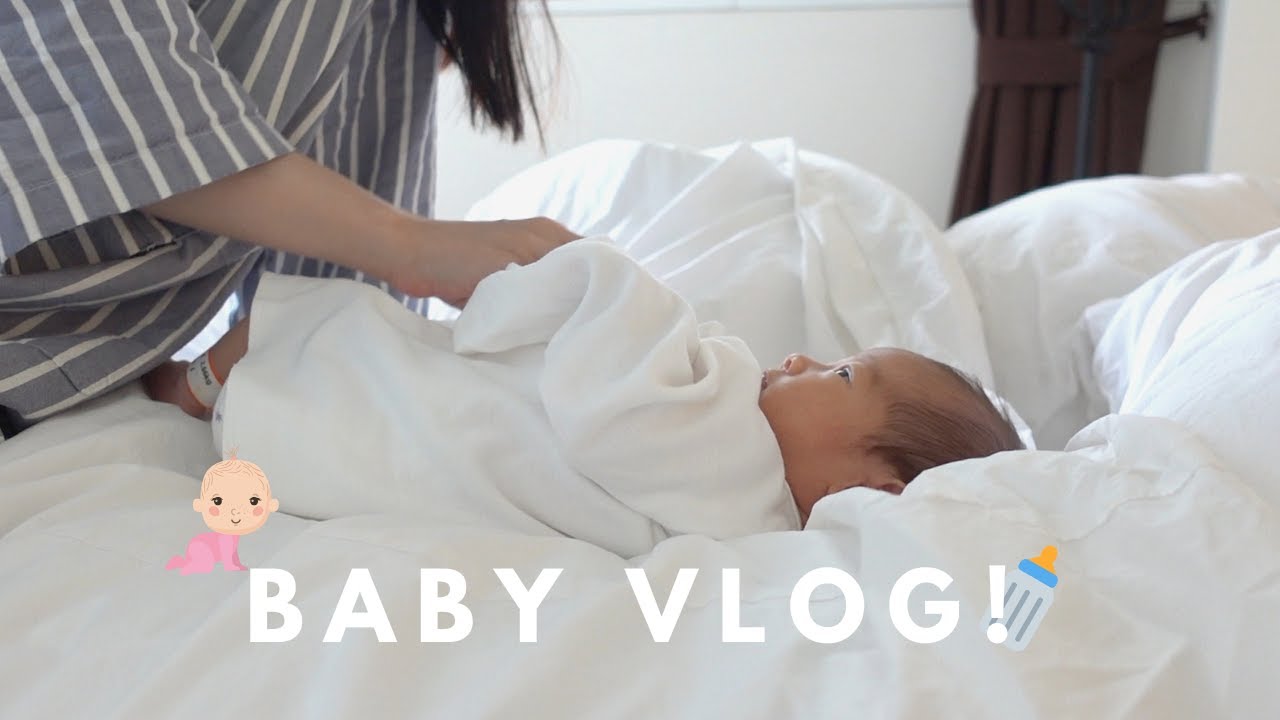 🇰🇷韓國月中的一天🍼｜月中room tour、和嬰兒的一天VLOG (한글자막)