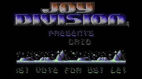 C64 Intro: 1991 Joy Division Intro