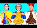 Me vs Grandma Cooking Challenge | Fantastic Kitchen Recipes by RaPaPa Challenge