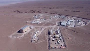 The ALMA Site from Above