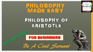 Philosophy | Aristotle | Deductive Method