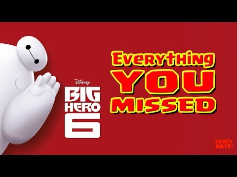 Disney's Big Hero 6 Easter Eggs | Everything You Missed