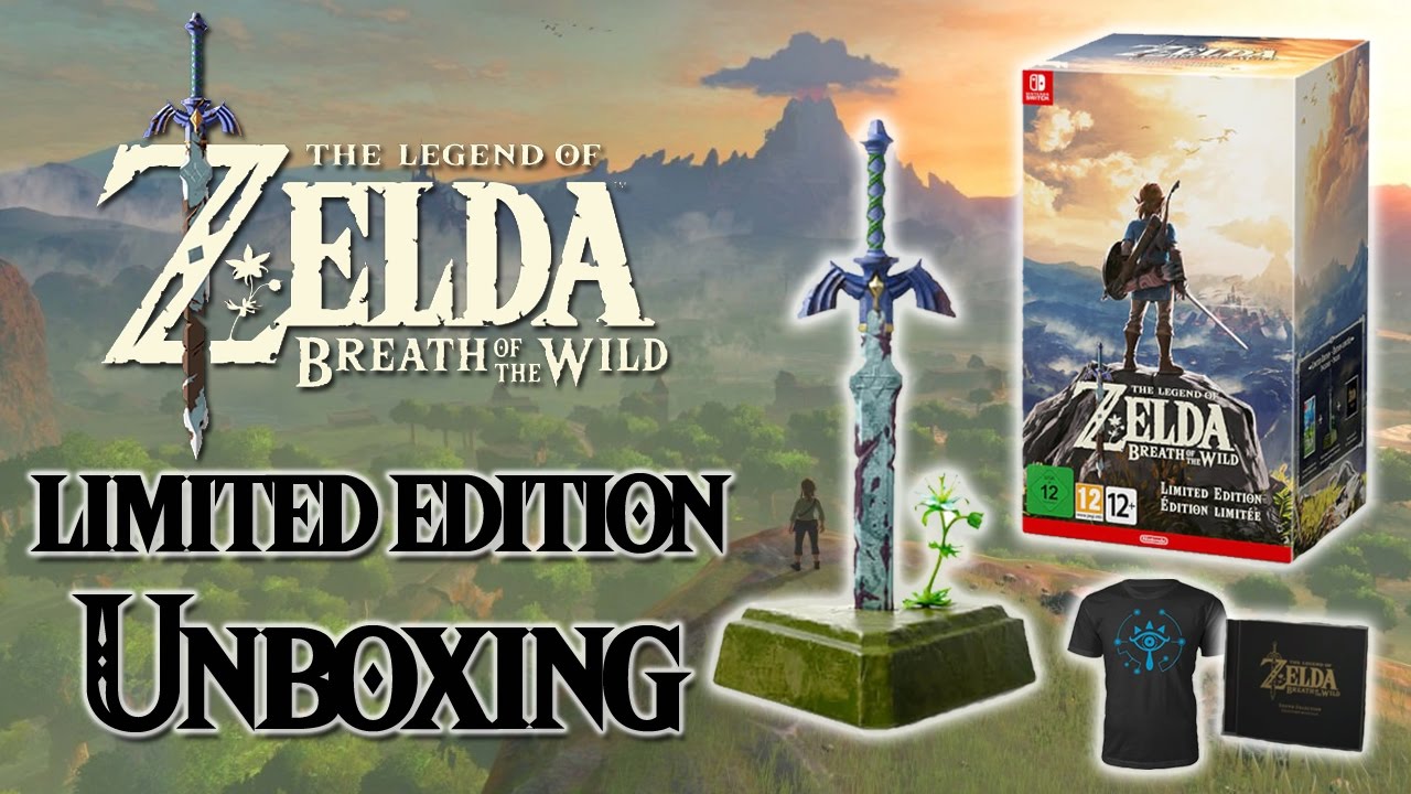 The Legend of Zelda: Breath of the Wild Limited Edition - Nintendo The Legend of Zelda: Breath of the Wild Limited Edition - Nintendo