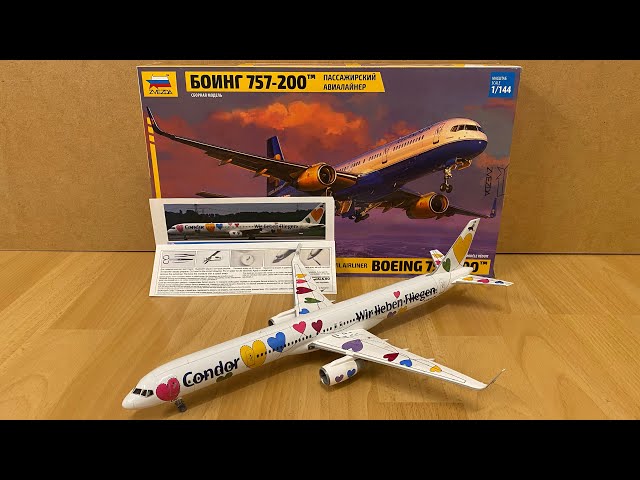 Ｂ777-300‼️ＺＶＥＺＤＡ／ズベズダ１／１４４／Ｂ７８７－８ Assembly / Zvezda 1/144 scale Boeing 777-300ER KLM / Zocker