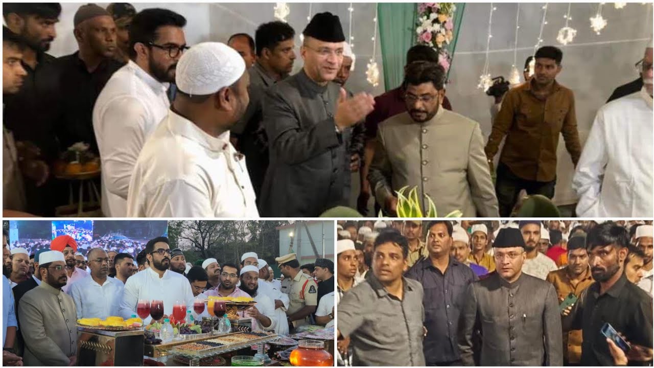 DawatE Iftar at Old Eidgah Ground, First Lancer, Nampally, Hyderabad