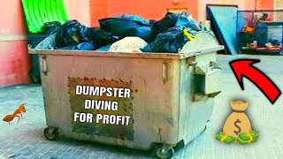 Dumpster Diving - Free CASH disguised as TRASH