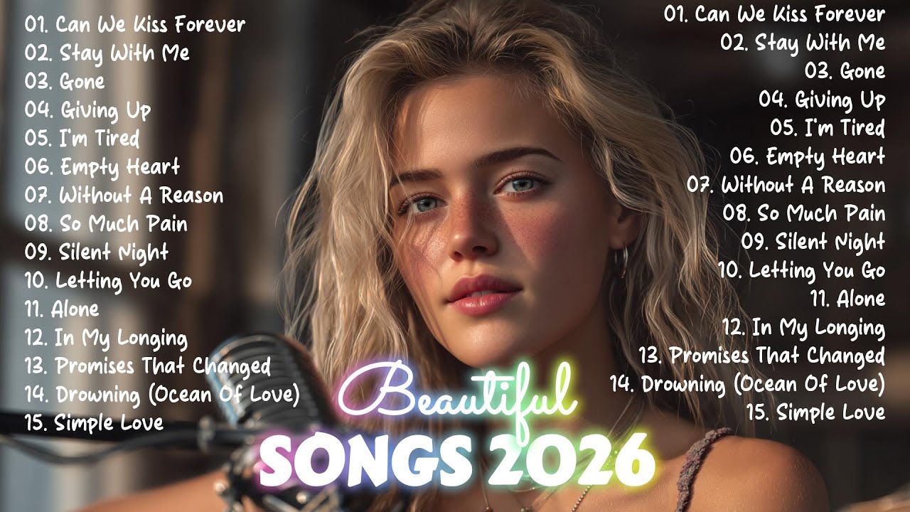 Beautiful Love Songs 2026 ❤️ Easy-Listening & Romantic Love | Top Songs January 2026