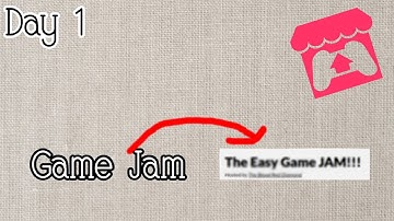 So...I joined my first game jam and here is day 1