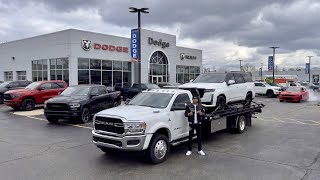 STARTING MY TRUCKING COMPANY PICKING UP MY NEW TRUCKS 