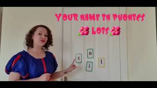Your name in phonics: Lois