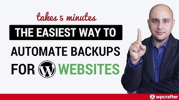 How To Backup A WordPress Website Offsite And Automated - 🚨   USING A FREE PLUGIN  🚨