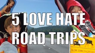 Road Trips - 5 Things You Will Love & Hate About The Family Road Trip