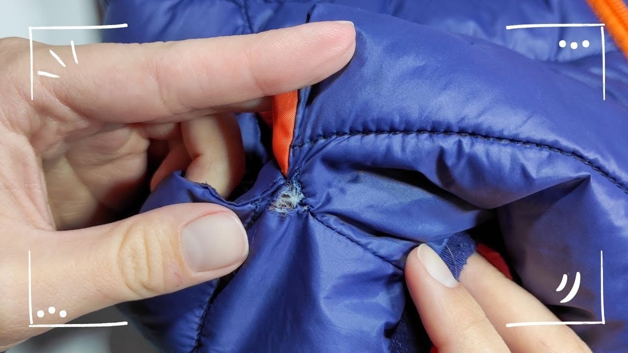 How to Sew a Torn Pocket on a Jacket YouTube
