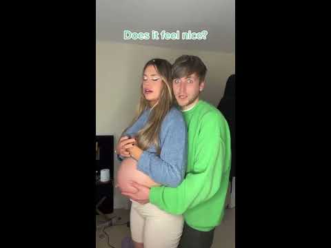 Trying This Trend At 35 Weeks Pregnant Shorts