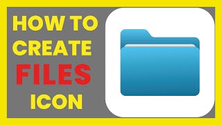 HOW TO CREATE A IPHONE FILES ICON IN ADOBE ILLUSTRATOR!