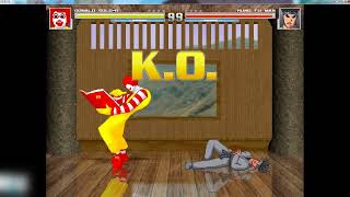 MUGEN | Ronald McDonald (Solo Edits) Pitcher Part 1 (Short)