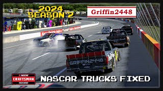 worst race in a long time - iRacing NASCAR Trucks Class C Fixed at North Wilkesboro