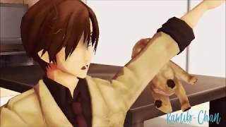 [MMD Hetalia meme]When Italy babysit Germanys dog