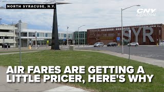 Syracuse airfare prices are up 6% compared to 2024