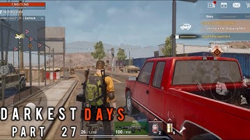 DARKEST DAYS : Zombie Survival | Gameplay Walkthrough | Part-27 | “SHOPPING MALL” (Full Game)