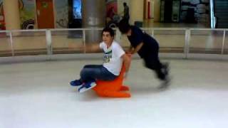 Ice Skating Cyprus Limassol Funny Momments. ;)