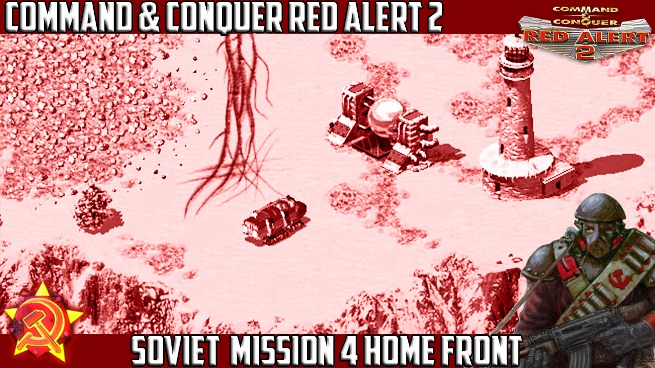 craft hemmeligt Moderne C&C RED ALERT 2 - Soviet Mission 4 HOME FRONT - YouTube